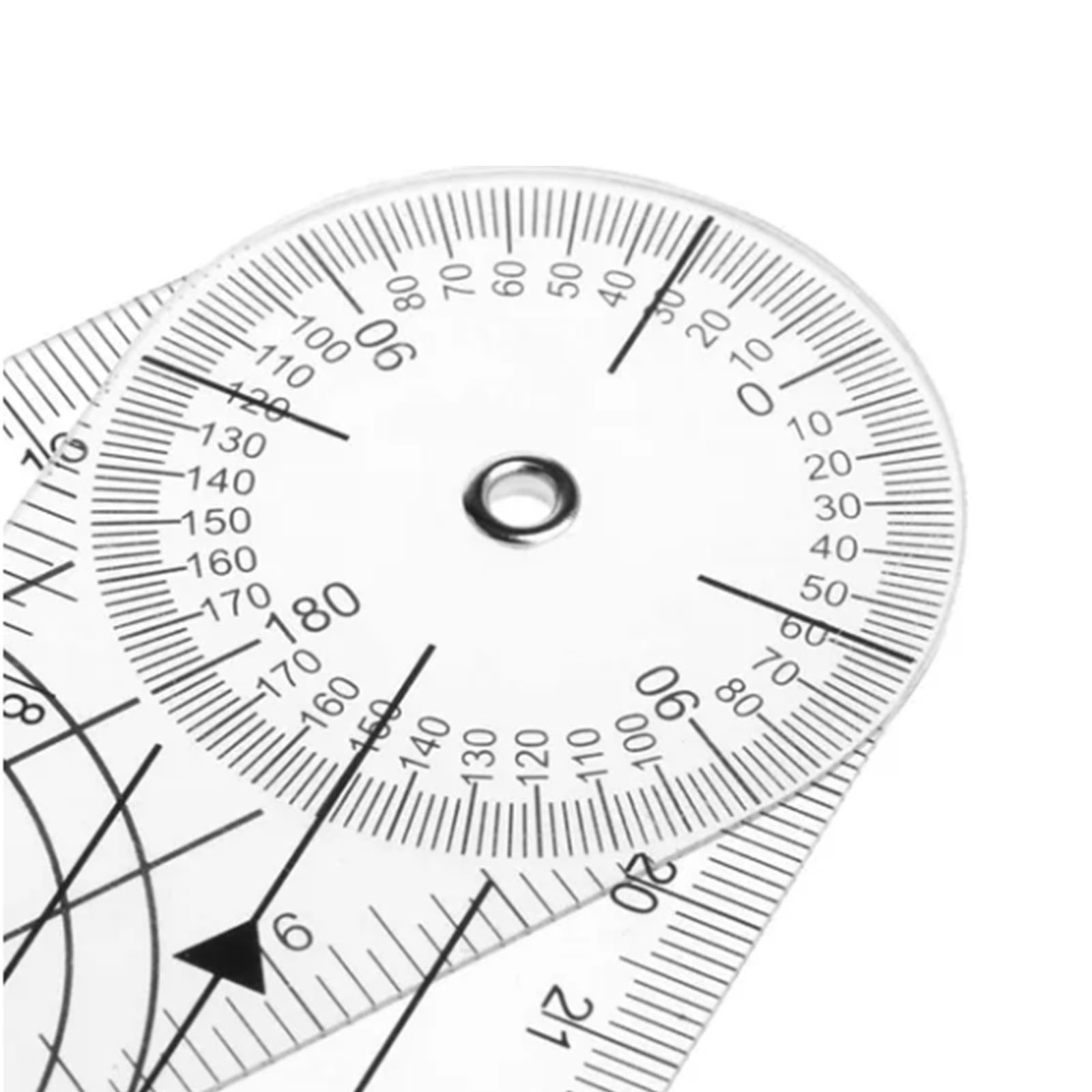 Orthopedic Ruler Goniometer Angle Ruler Human Bone Joint Measuring