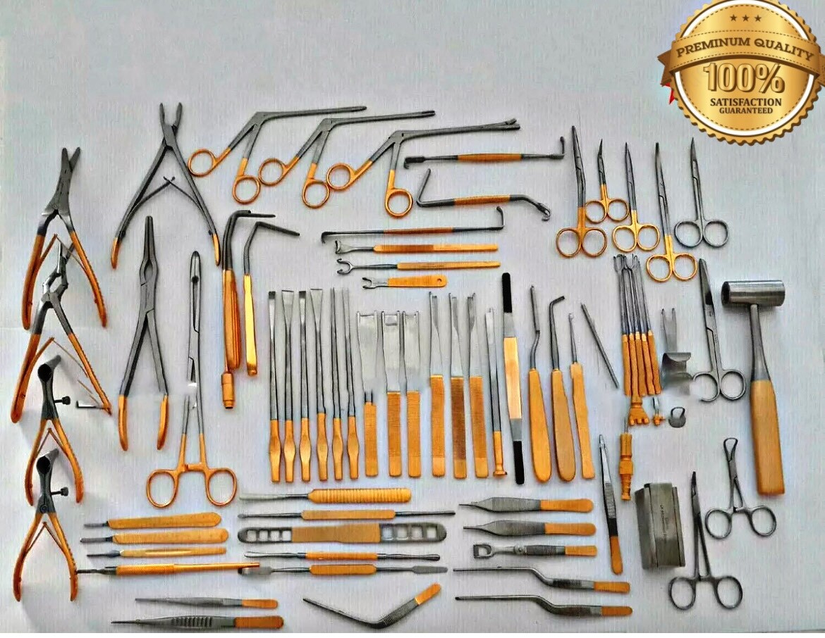 Major Rhinoplasty instruments 82 pcs, set of nose & plastic surgery instrument