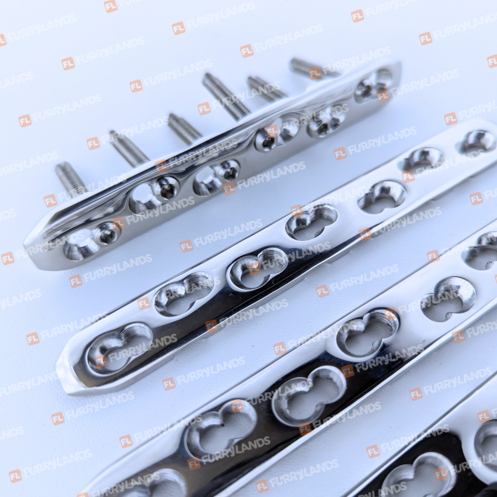 Broad Locking Plates 5-14 Hole & Self Tapping Screws 117 PCS Set SS 316-L