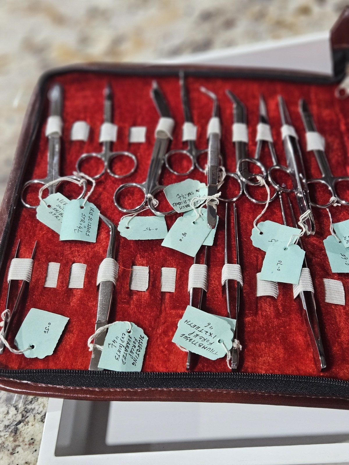 Assorted Lot of 25 Various Brand & Size Of OR Medical Surgical Instruments, S.S