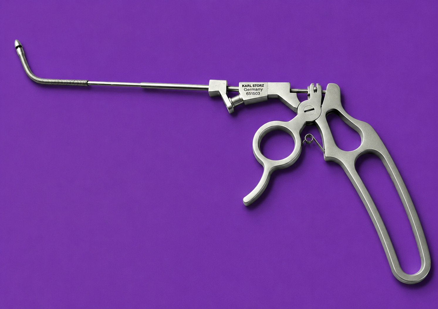 HOSEMANN KARL STORZ 651503 Frontal Sinus Nasal Recess Punch Circular Cutting 8″