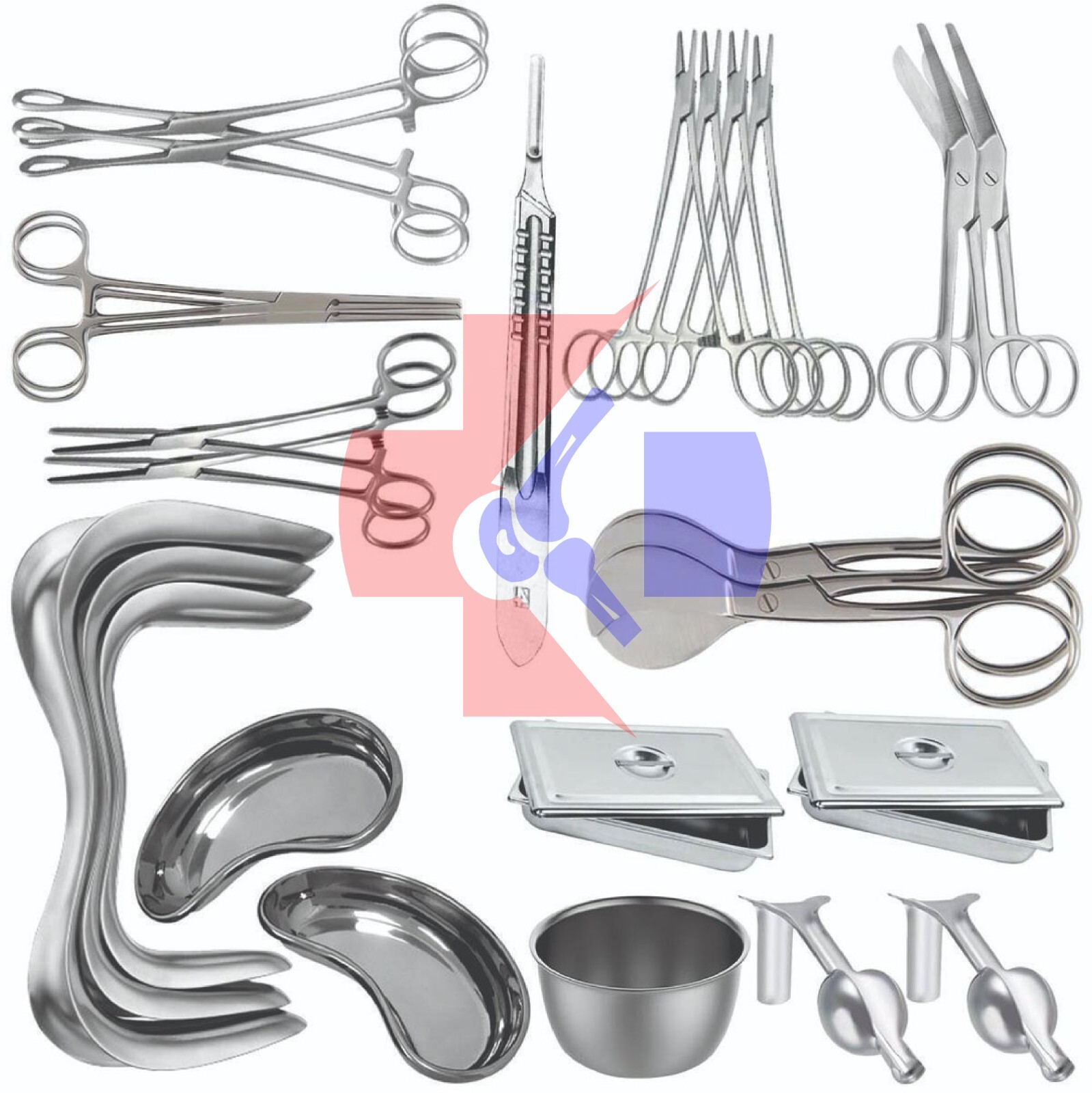 Normal Delivery Set gynecology physiology basic surgery set surgical set of 26