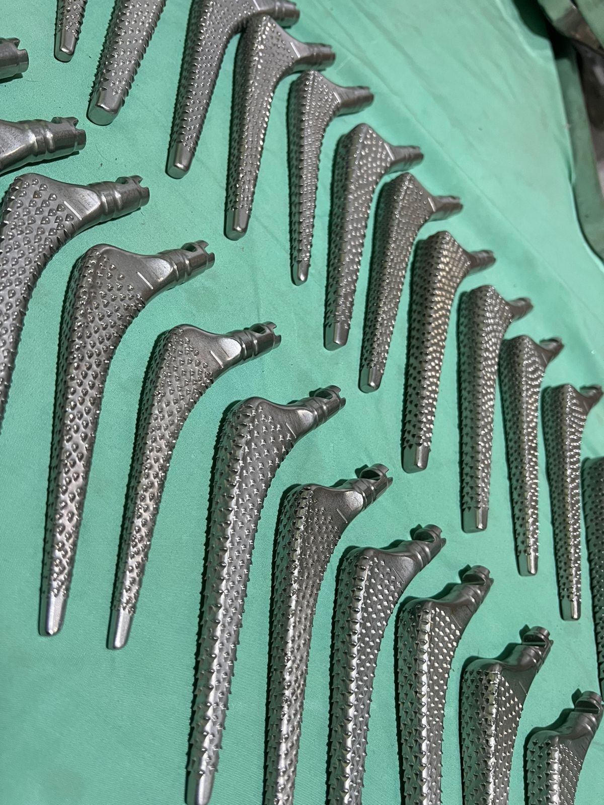 Zimmer detachable rasps for femoral hip set of 25pcs orthopaedic instrument
