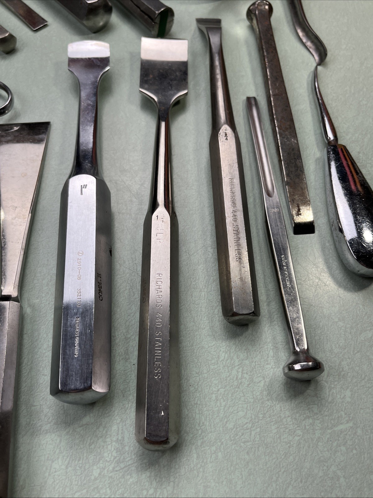 Stainless Surgical Tool Orthopedic Chisel Richards 440 Zimmer Germany & More