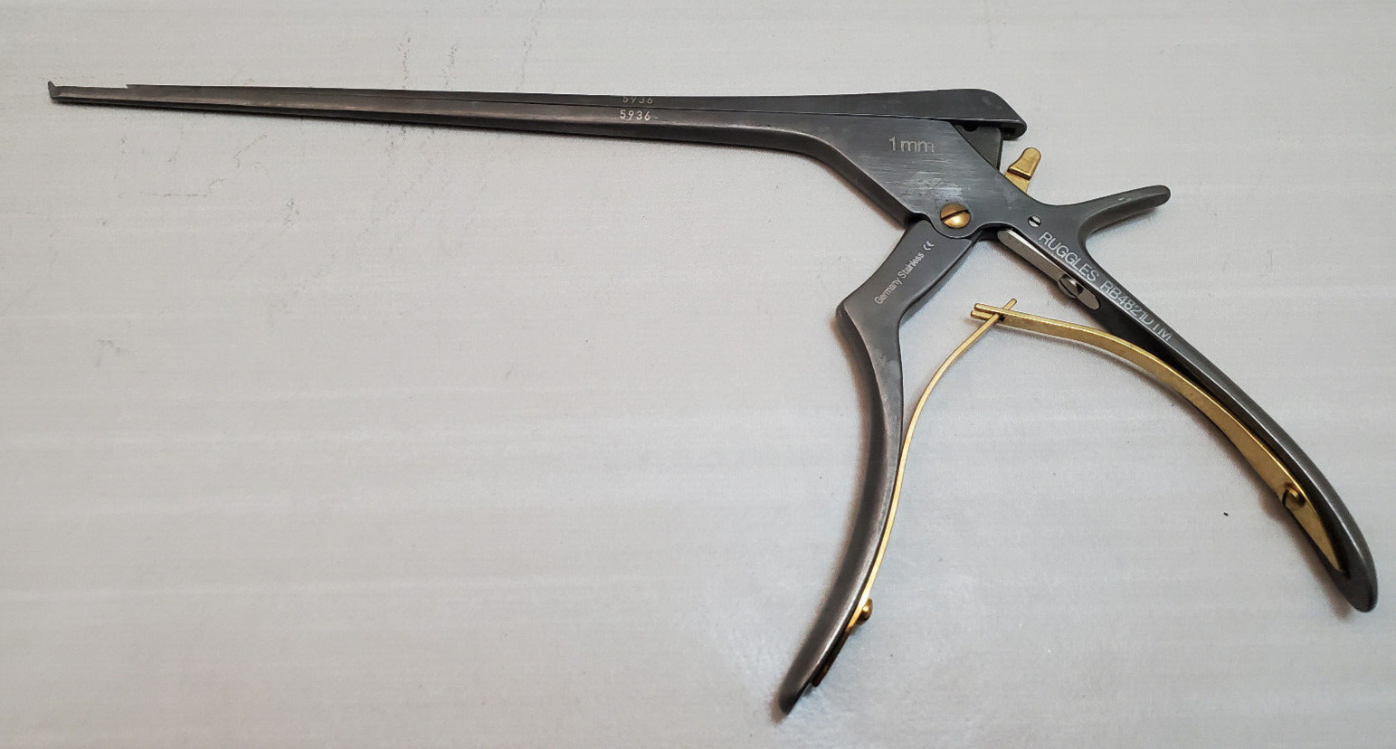 Ruggles RB4821DTM Stealth Medium Kerrison Ronguer 1mm 40 Deg 7 7/8″
