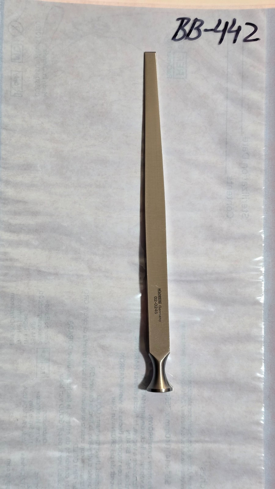 W.Lorenz 02-0245 Surgical Orthopedic Osteotome 5mm x 3/16″ Straight