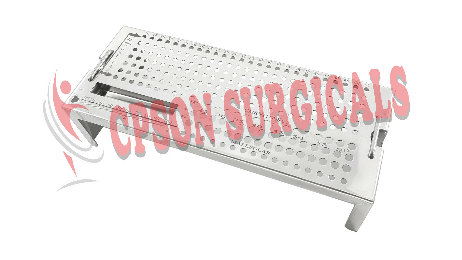 3.5mm & 4.5mm Cortical Empty Case Box Combo Veterinary Surgical SS Instrument