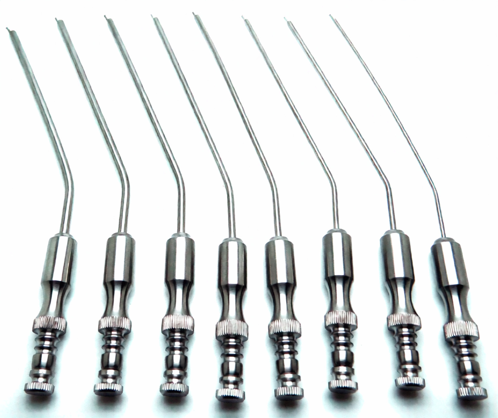 8 Pcs New Premium Surgical Frazier Suction Tubes 5,6,7,8,9,10,11,12 Instruments