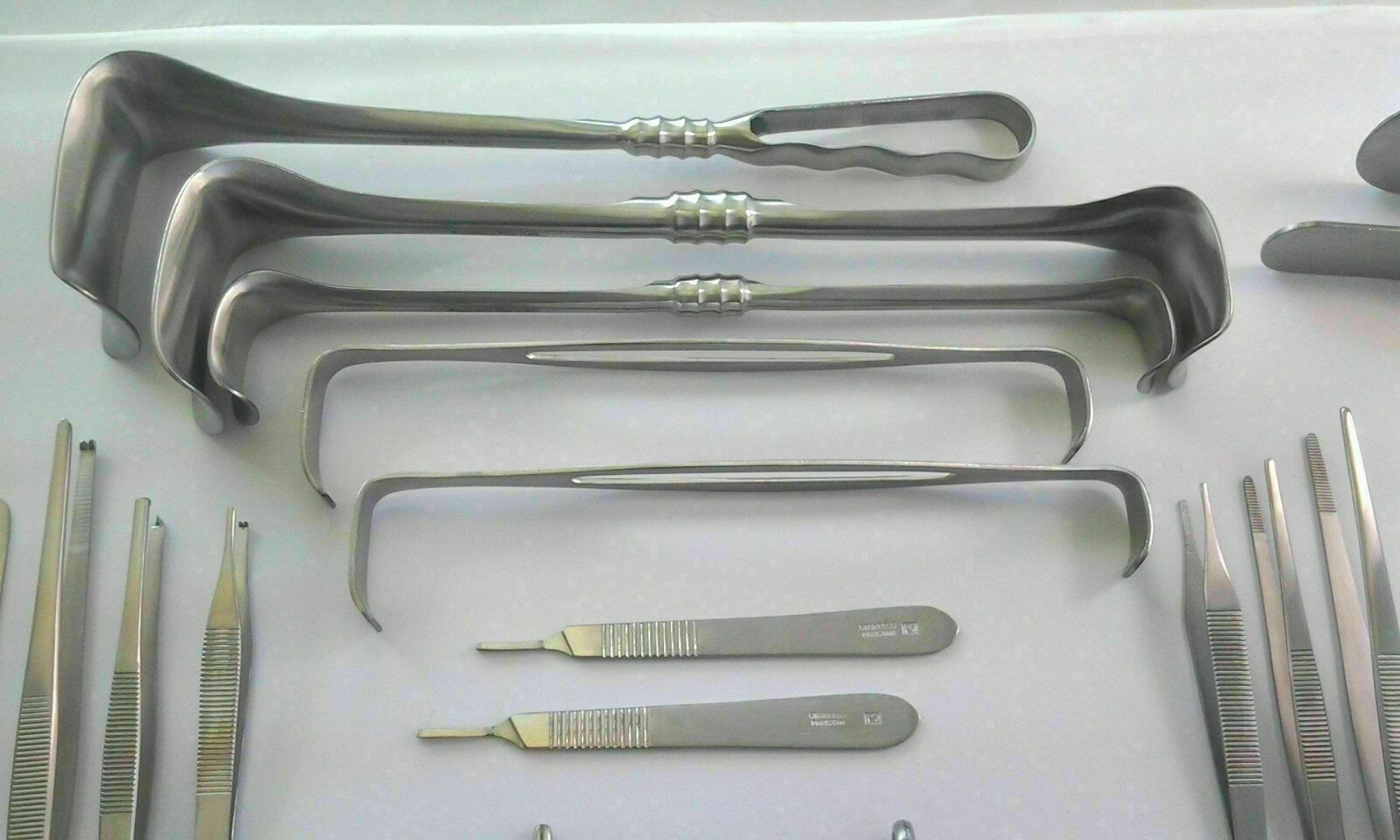 Basic Laparotomy Set 104 Pcs Surgical Instruments Surgery Medical Abdominal Gold
