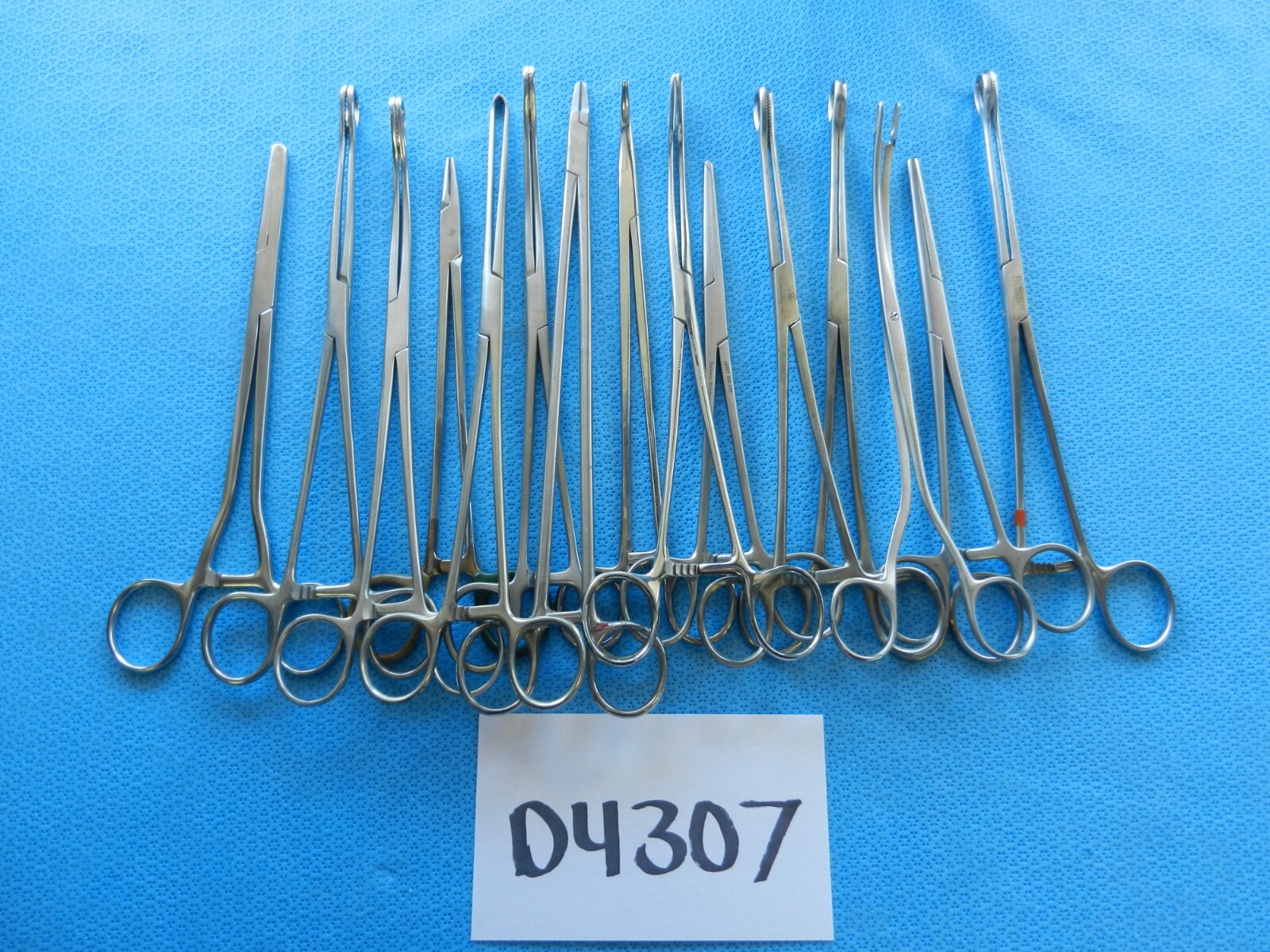 D4307 Codman Boss Miltex Surgical Forceps Lot Of 15