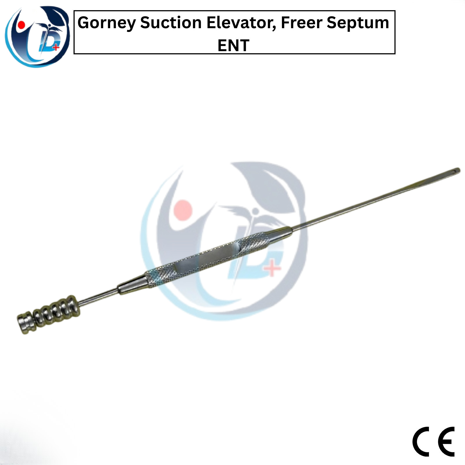 Gorney Suction Elevator, Freer Septum ENT Plastic Endoscopic Surgery 2.5mm, 19cm