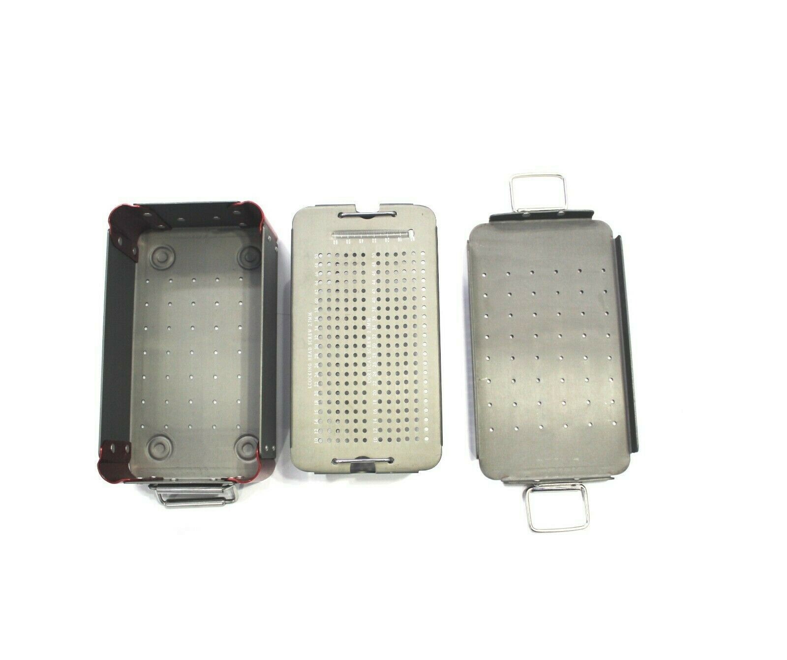 Empty Case Box For 2.7 mm Cortical Screw Orthopedic Surgical Instrument