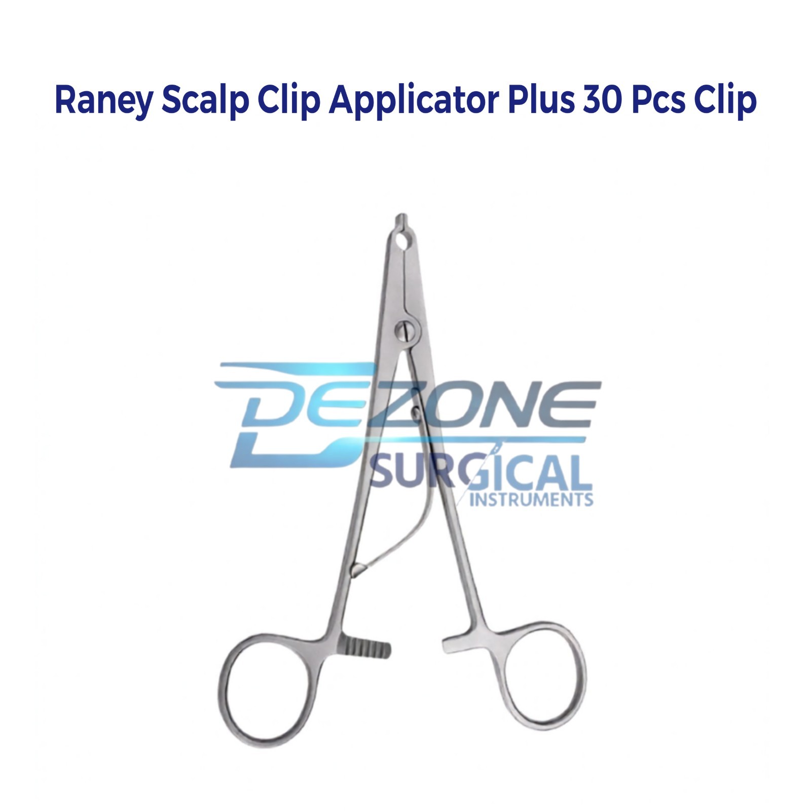 Raney Scalp Clip Applicator Plus 30 Pcs Clip Surgical Instruments Premium Set
