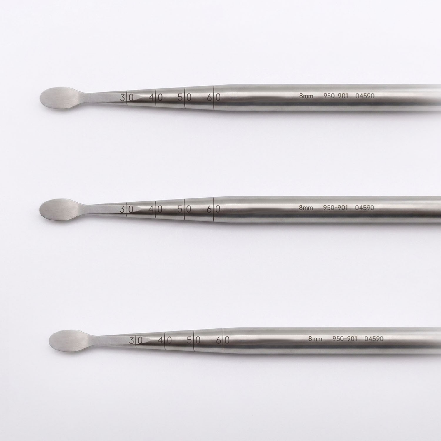 LOT OF 3 PCS Medtronic Surgical Sofamor Danek Curette, 8mm