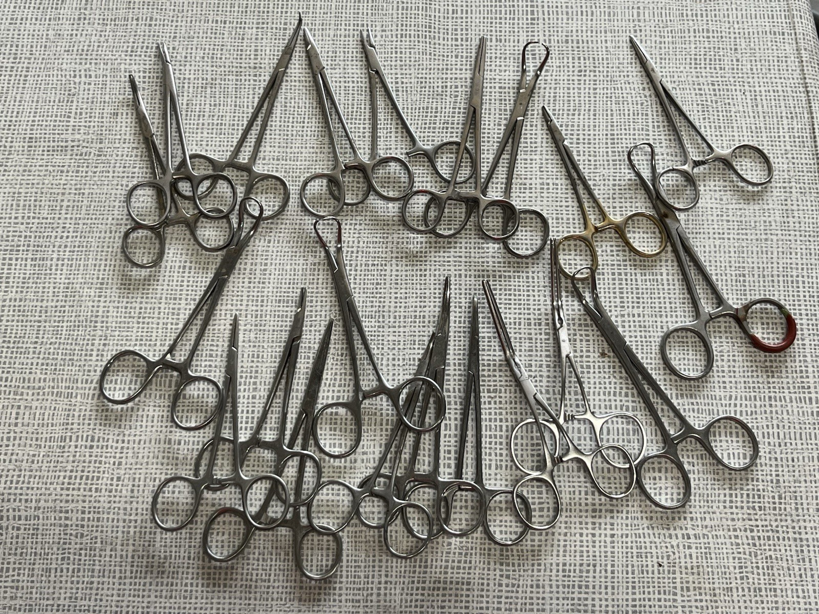 Lot of 80+ Various Brand & Size Medical Surgical Instruments Stainless Steel