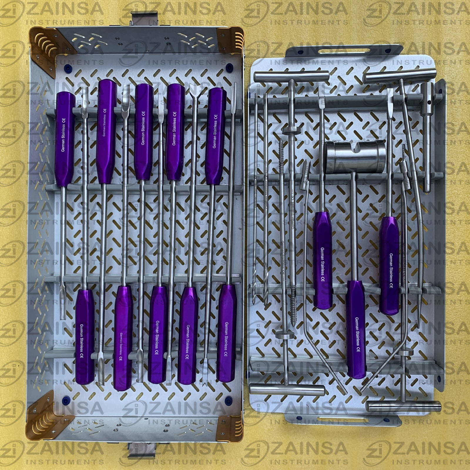 Cement Removal Instruments, Femoral Elevator Cement Removal Set Orthopedic Tools