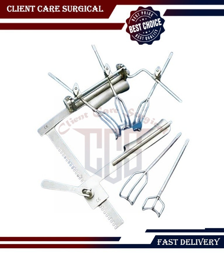 Cooley Cosgrove Mitral Retractor Surgical Complete Set High Quality Instruments