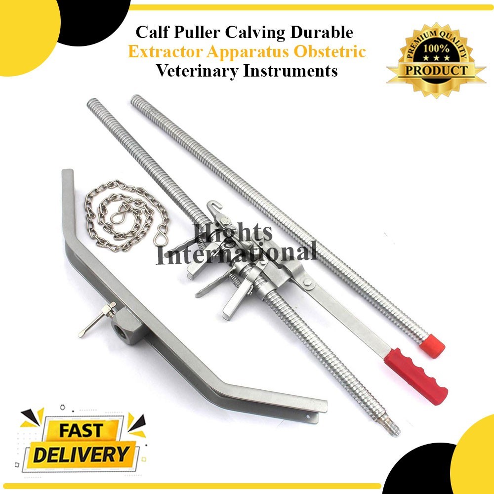 Calf Puller Hercules Fetal Extractor Heavy Duty Difficult Calving Durable Vet