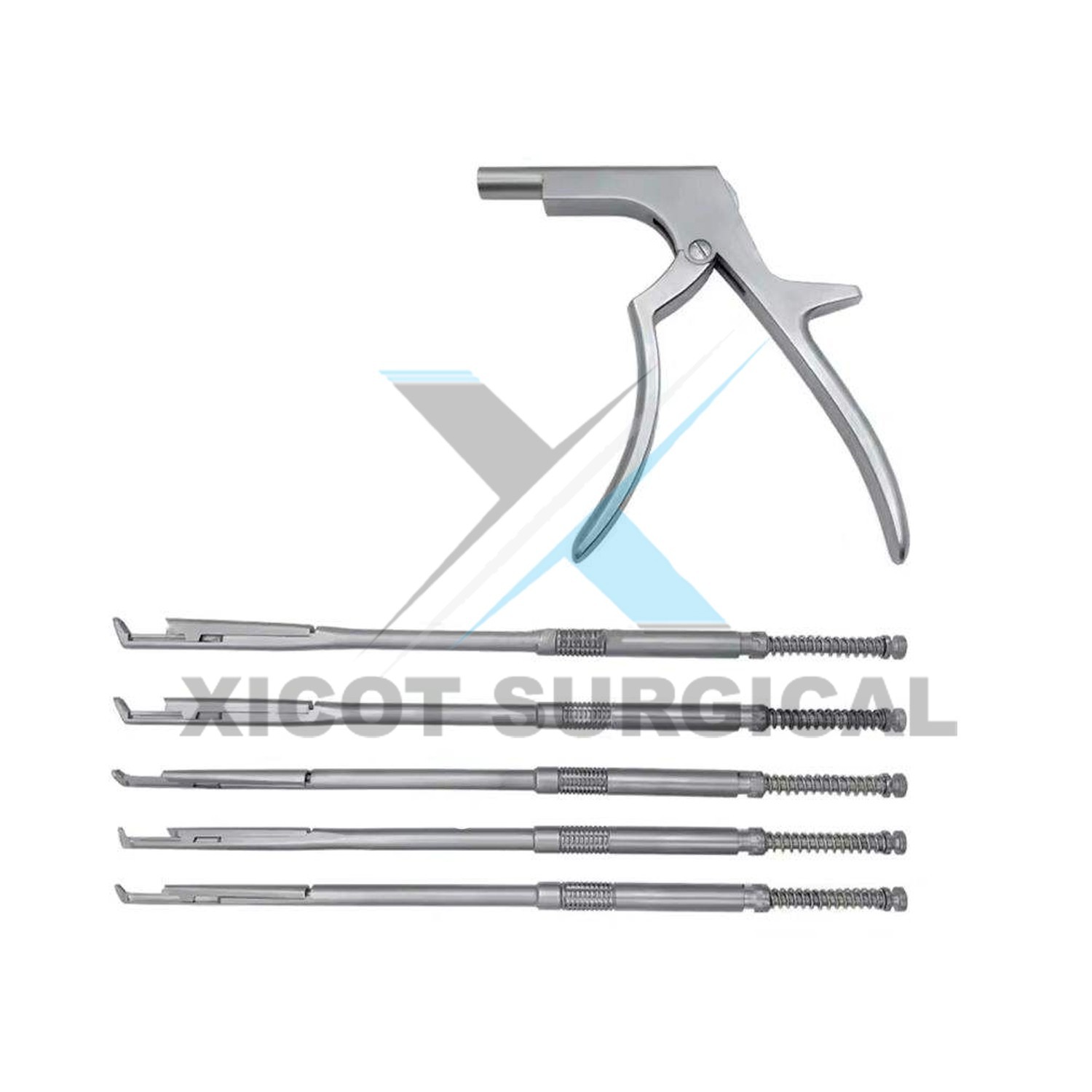 Interlaminar Kerrison Rotating Rongeur Set Spine Surgery Orthopedic Instruments