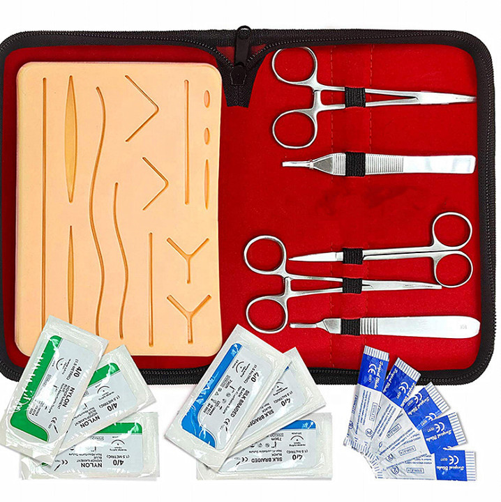 17Pcs Surgical Instruments Kit | Bioanatomical Medical Student Dissection Set