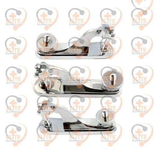 Gomco Circumcision Clamp 1.1cm, 1.3cm, 1.45cm UroIogy Instruments Set of 3 PCS