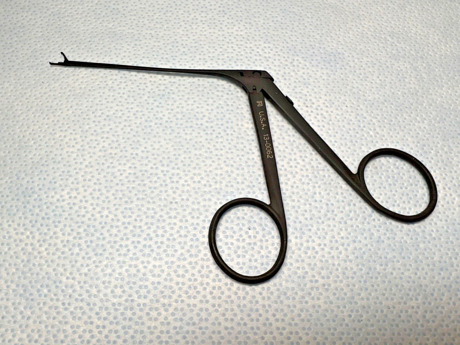 Richards 13-0062 Wire Closure Forceps 2.7″ Up Angle Jaw w/ Case