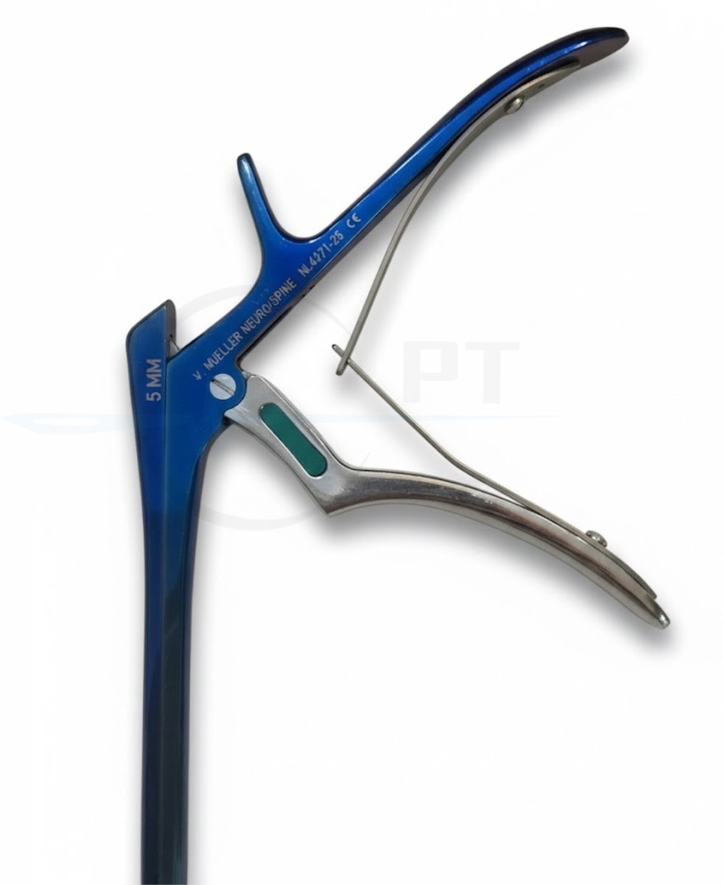 Kerrison Rongeurs V Mueller Chroma-Line Blue Set Neuro Spine Surgical Instrument