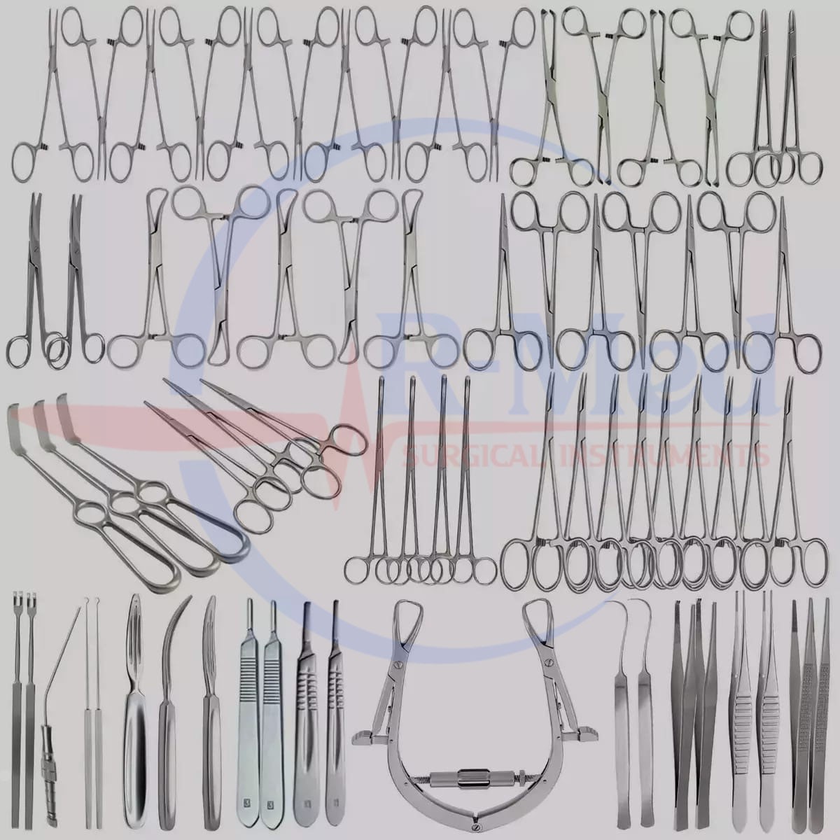 Thyroidectomy Set 73 Pcs Thyroidectomy Surgery Set ENT Instrument