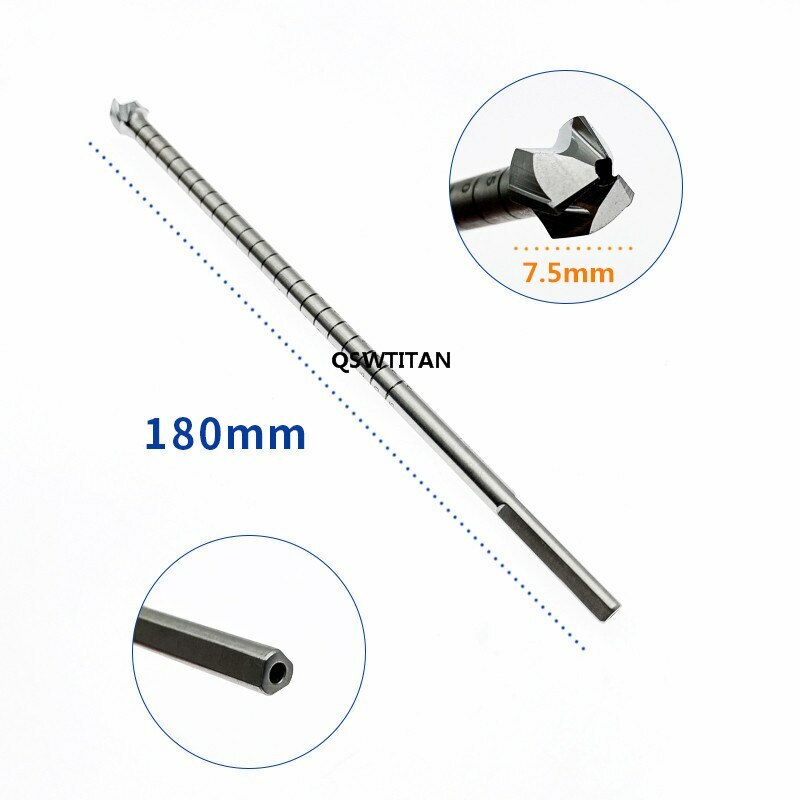 flexible Cannulated Drill bits for Femur bone drill bit Orthopedic Instrument