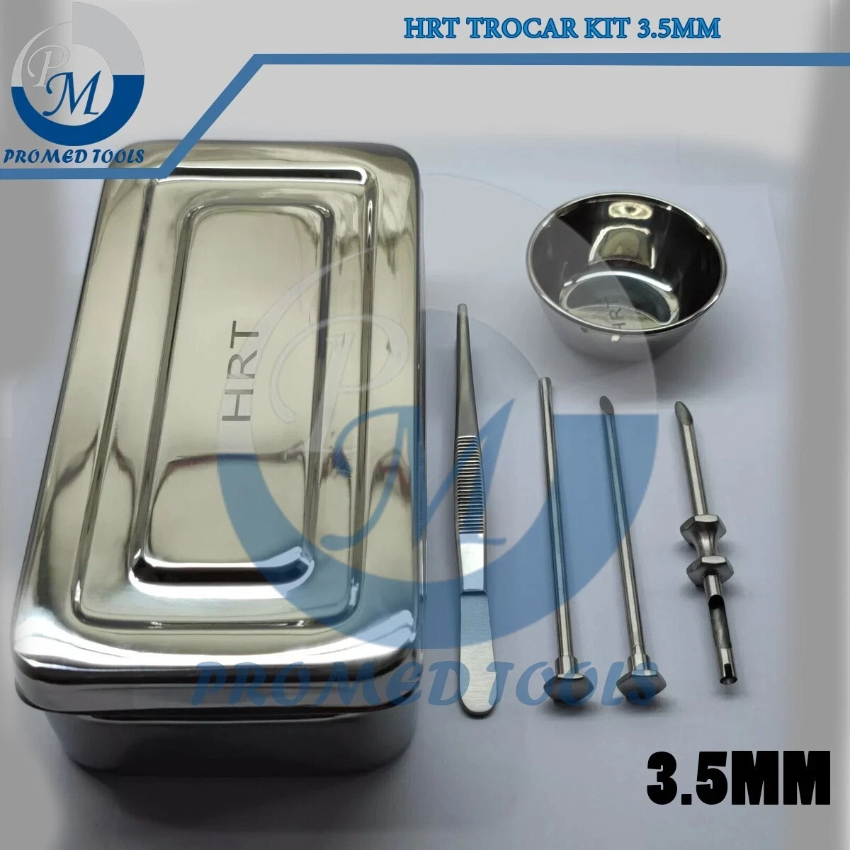 HRT Trocar Kit 3.5mm – Hormone Replacement Pellet Insertion Surgical Kit