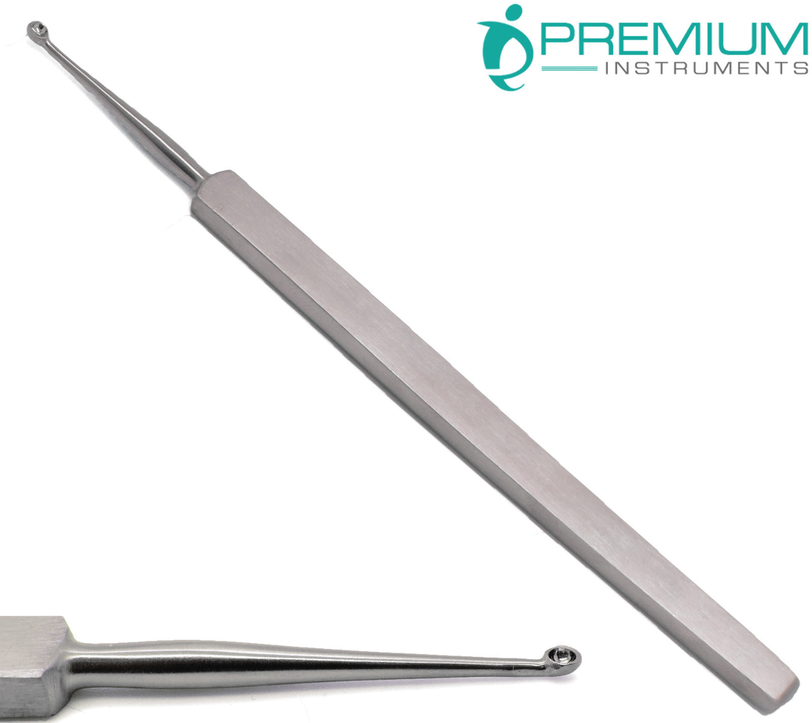 Meyhoefer Chalazion Ear Curettes # 2 Cupped End 2mm Surgical ENT New Instruments