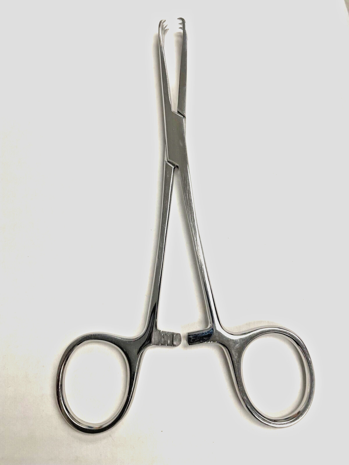 Gordon Uterine Vulsellum Forceps, 8.1/2″, Straight, with 3 x 3 Teeth, Premium