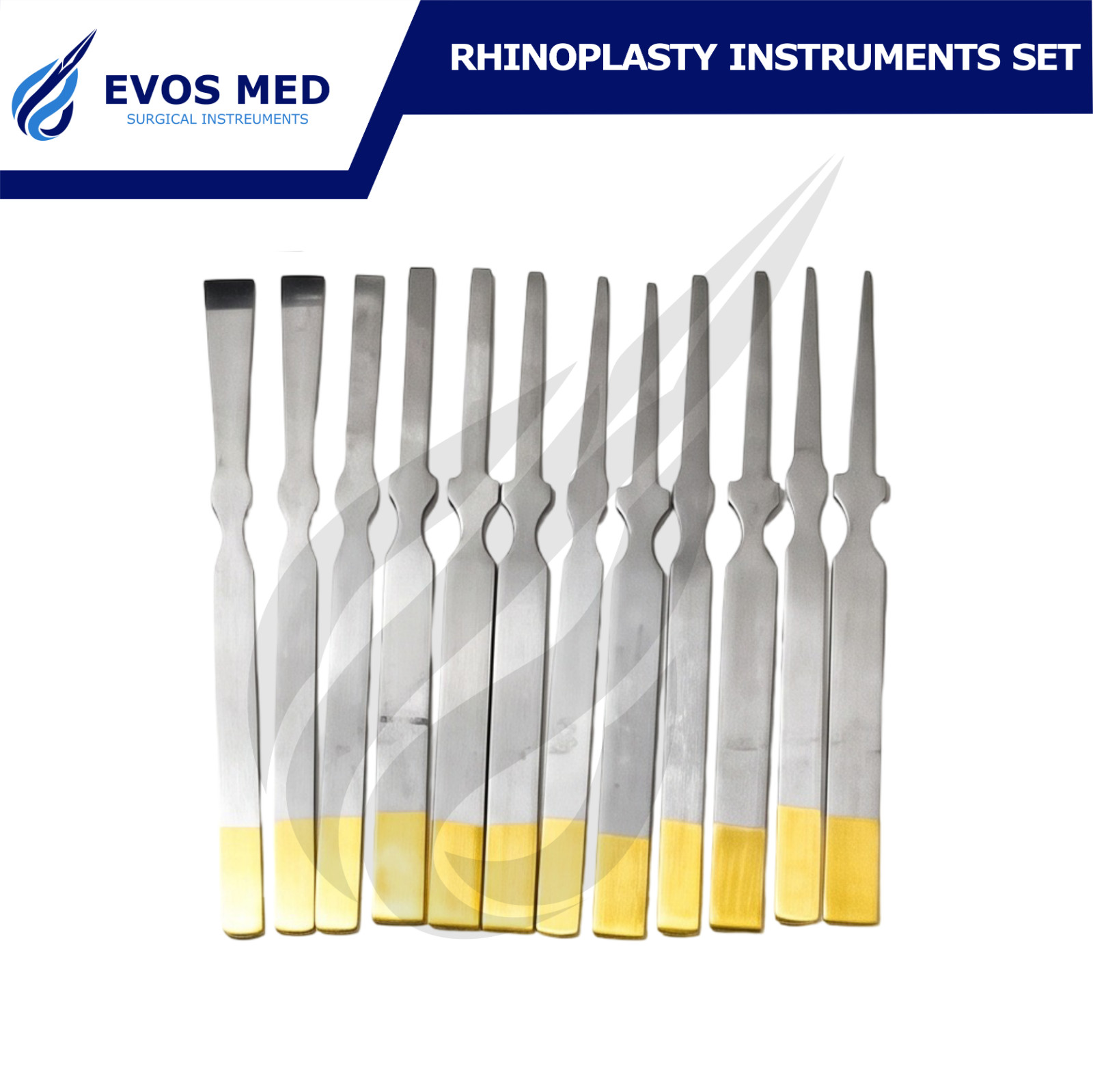Rhinoplasty Instruments Nose & Plastic Surgery Instruments Set of 50 Pcs