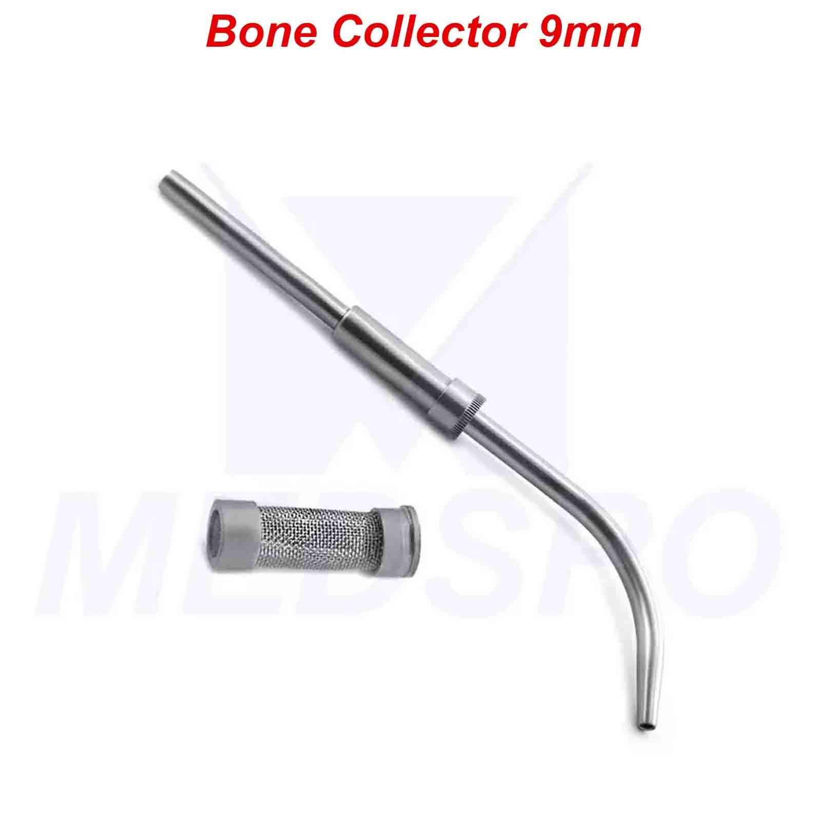 9mm Bone Collector Filter Aspirator Bone Grafting Surgical Implant Instruments
