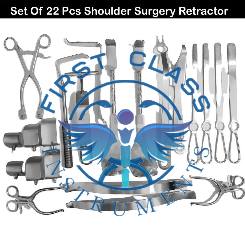 Shoulder Surgery Set 22Pcs Retractor System,German Steel Orthopedic instruments
