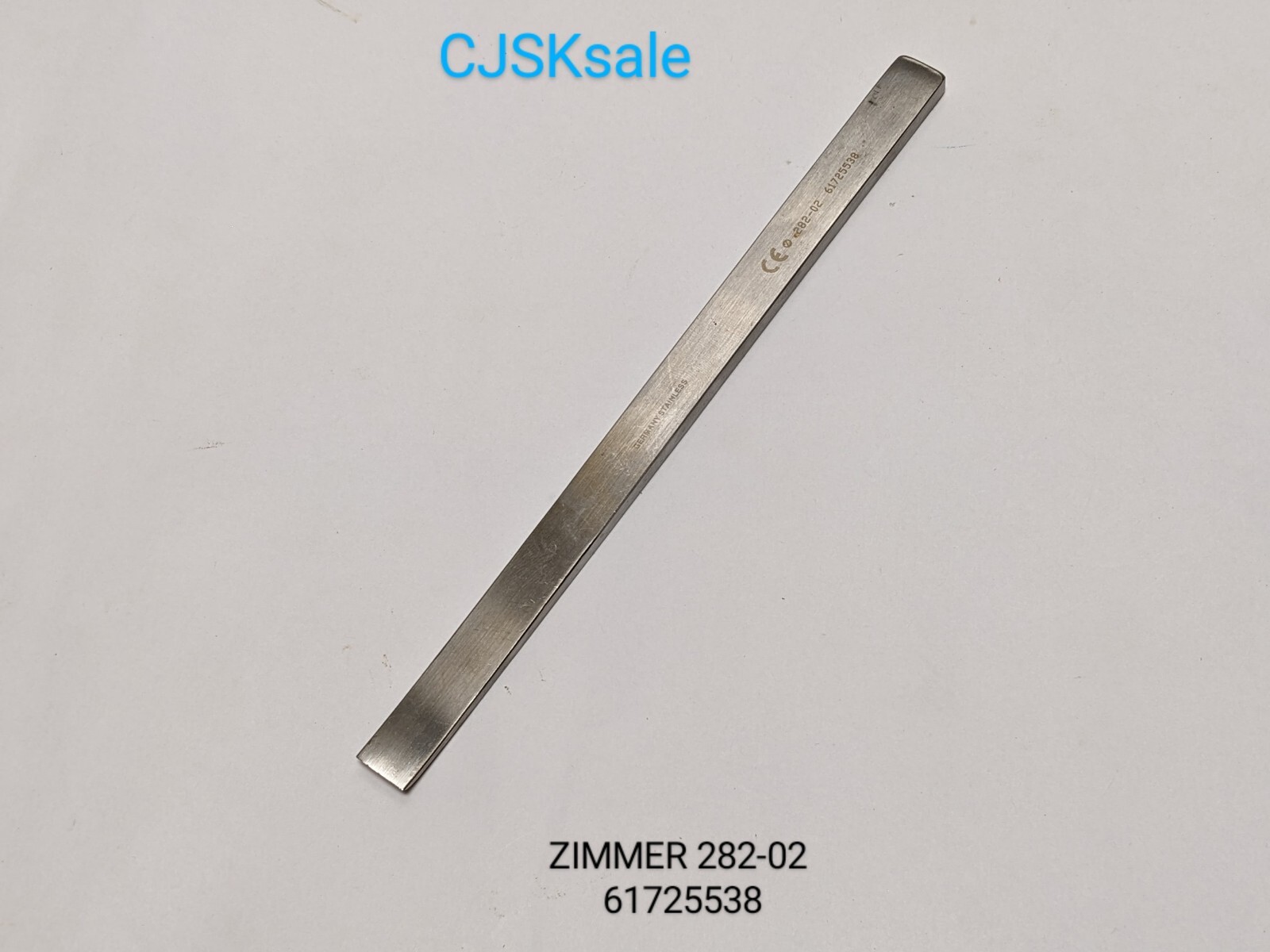 ZIMMER 282-02 Srainles 61725538 Made In Germany (USED).