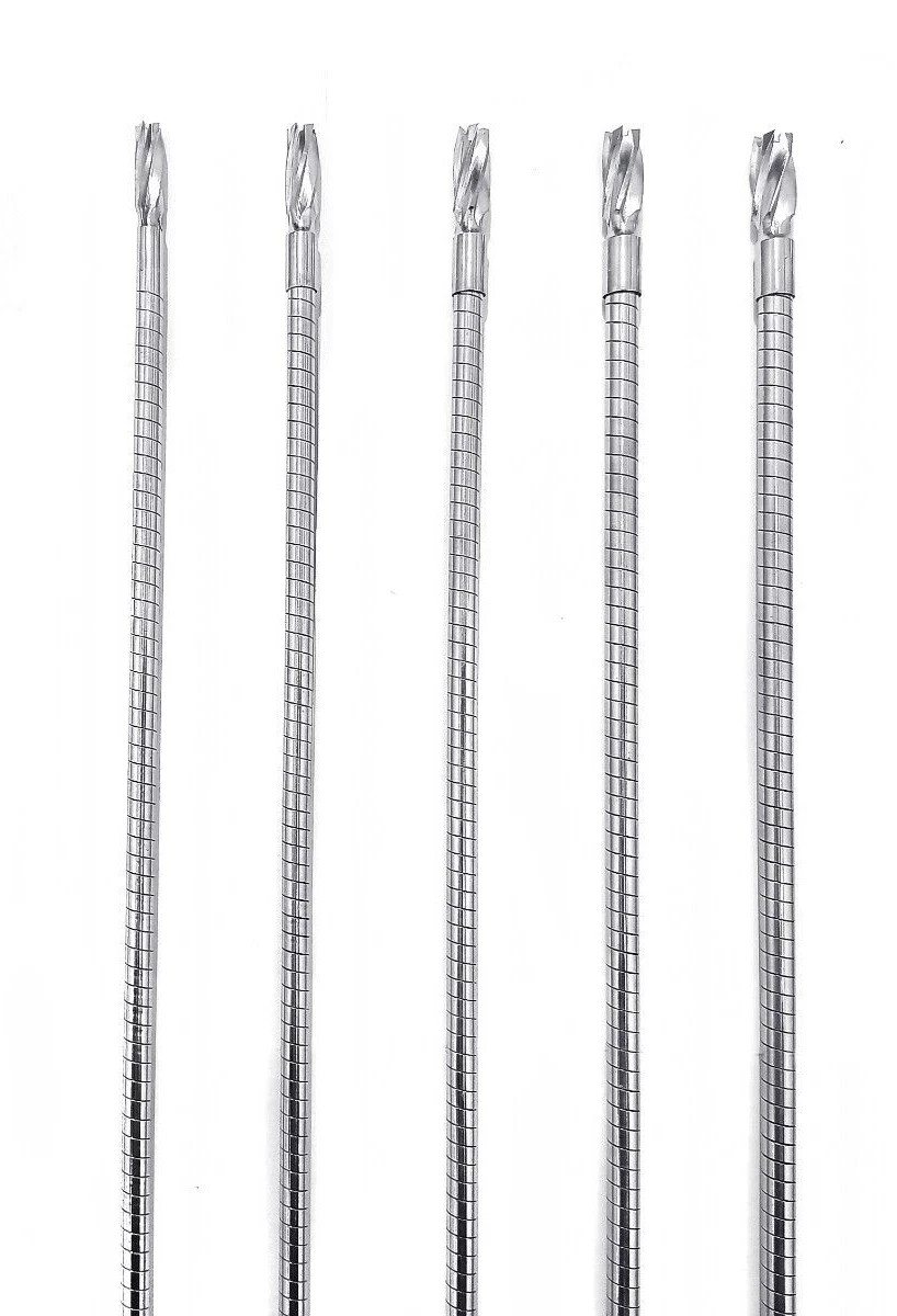 Orthopedic cannulated Flexible reamer 8 mm to 12 mm (Set of 5 pcs) ss surgical