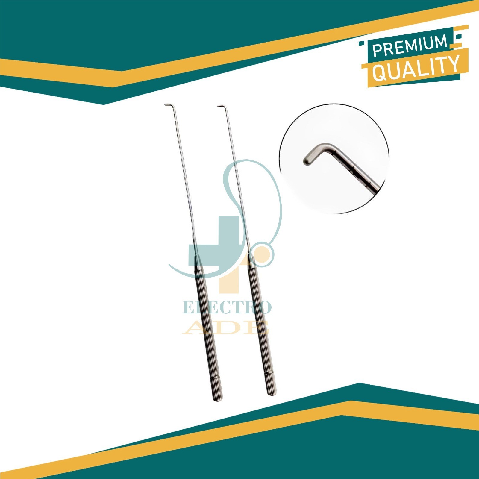 Arthroscopy Probe 3MM Set of 2 Pcs Arthroscopic Surgical Instruments Set