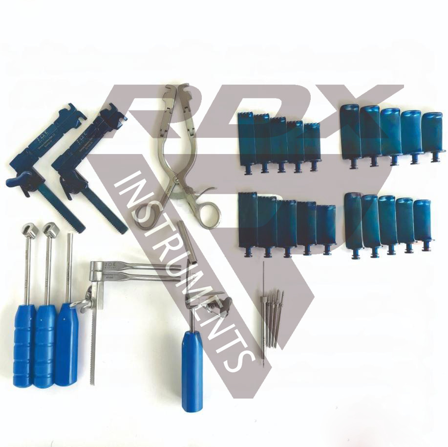 Caspar Cervical Distractor Set of 33 Pcs Neuro Surgery Orthopedic Instruments