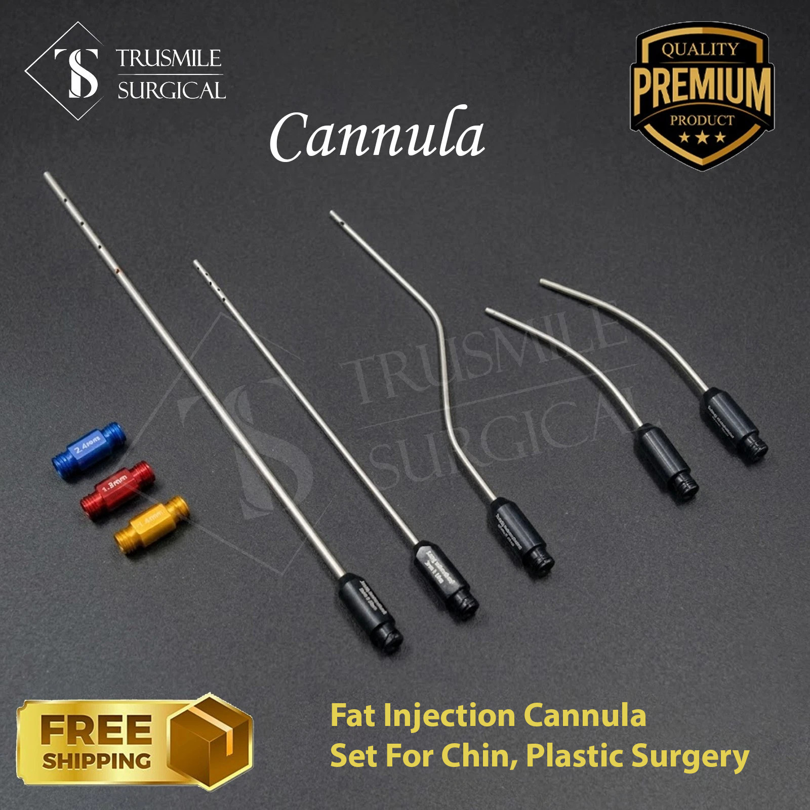 Fat Injection Cannula Set For Chin, Plastic Surgery