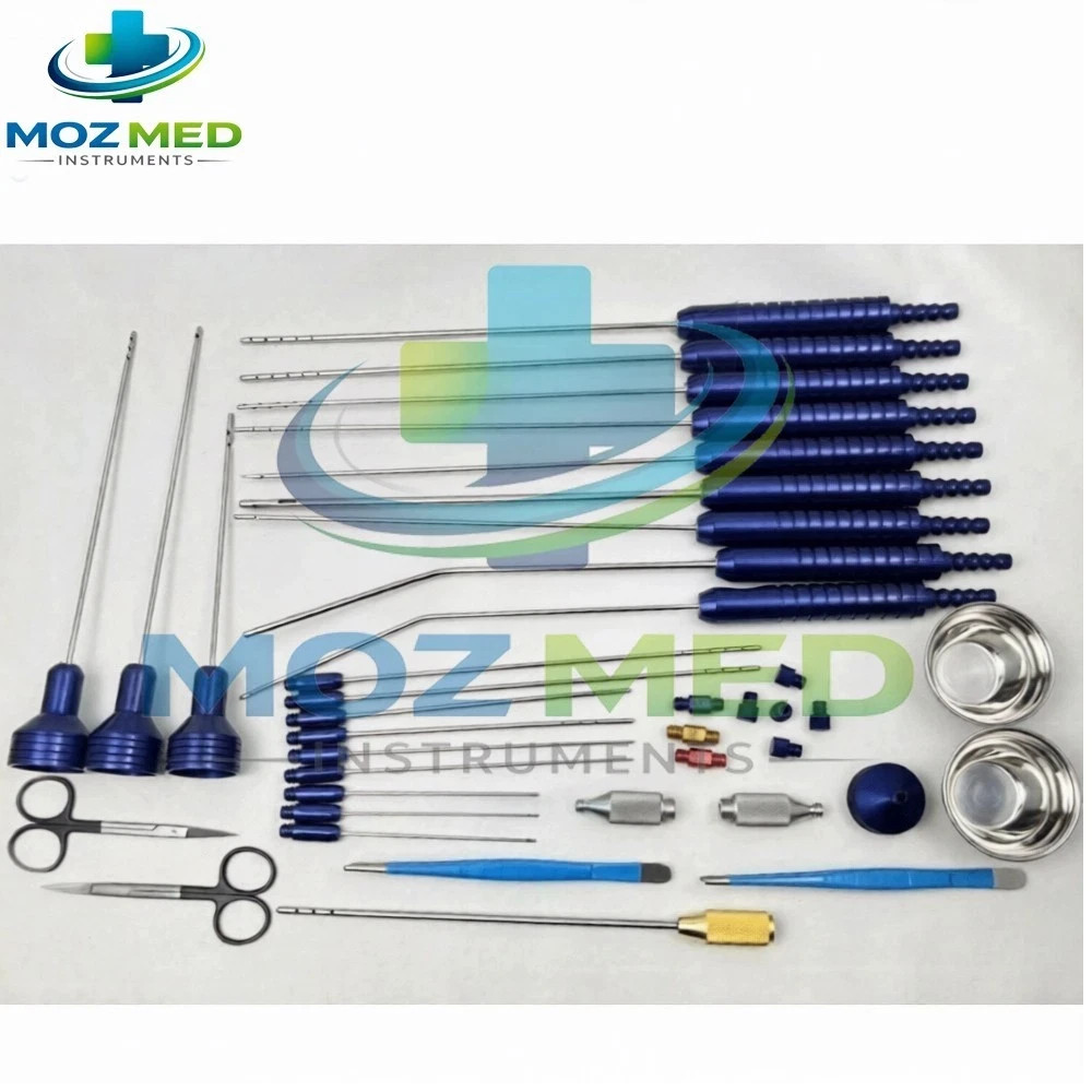 Liposuction Cannulas Set 40 Pcs | Surgical Instruments Kit A+ Stainless Steel