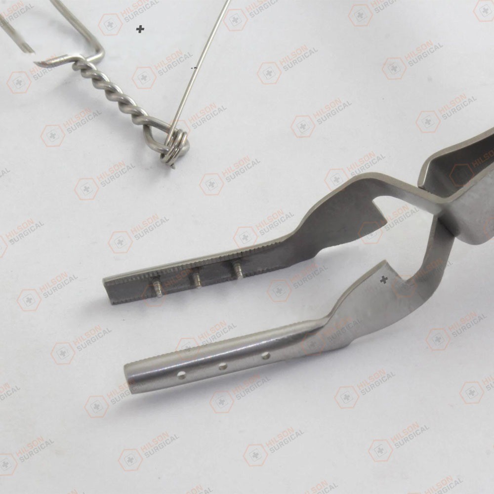 yasargil Gelea Spring Hook Length 31 cm & 41 Cm 6 PCs Set Surgical Instruments