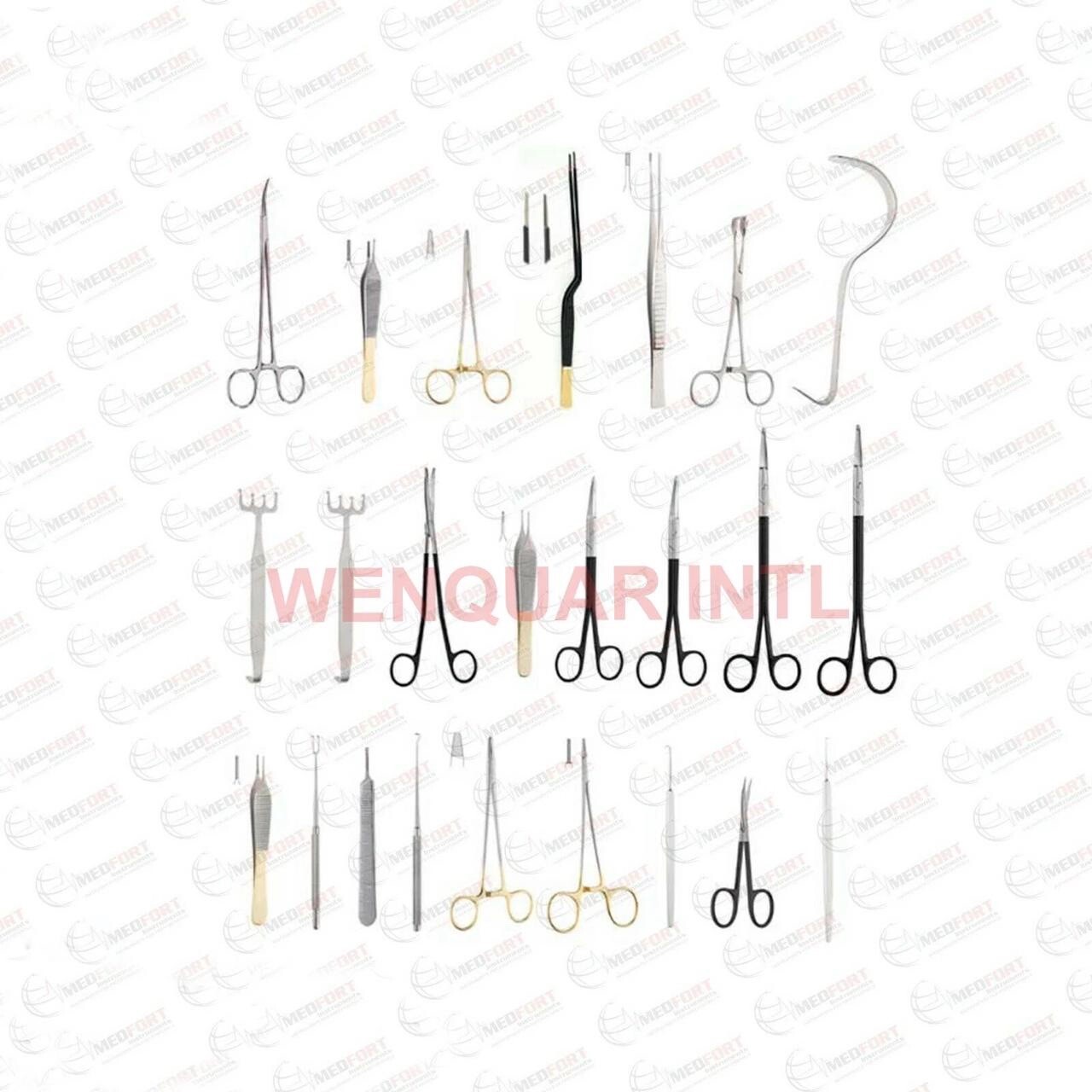 Facelift Procedure Set of 29 pcs plastic Surgery
