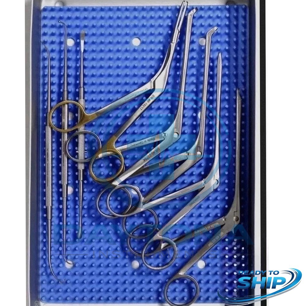 Assorted Minor Endoscopic Fess ENT Sinus Plastic Surgery Instruments Set of 8 Ps