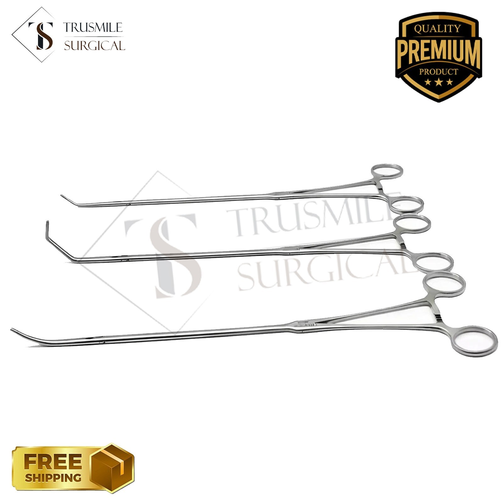 Set of 3pcs Thoracoscopic Surgical Instruments Thoracoscopy Instruments Surgical