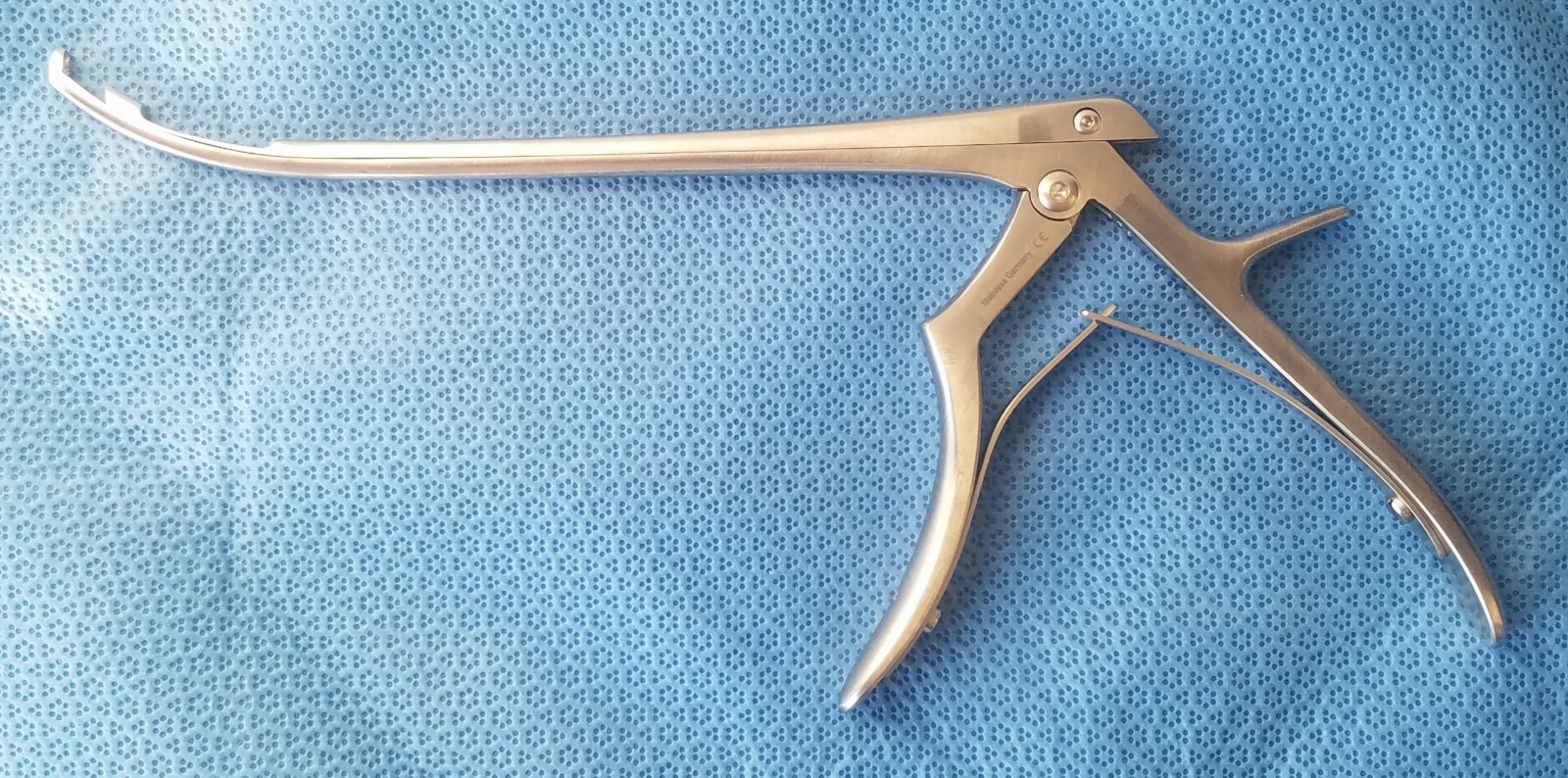 Buxton 84-5104 Beatty Foraminotomy Rongeur, 200 mm shaft, Up-curved, 4 mm bite