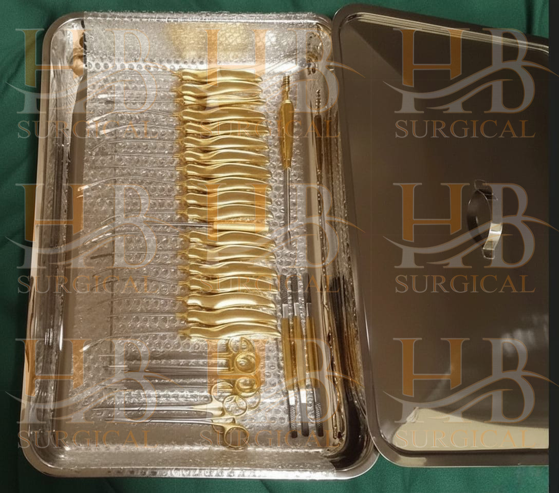 Plastic Surgery Face Lift Browlift Dissectors Instruments Scissors Rasps German