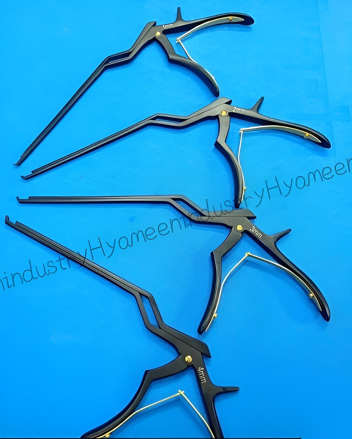 Kerrison Bayonet Bone spine Rongeur 7″ 1,2,3,4 Orthopedic Instruments BrandNew