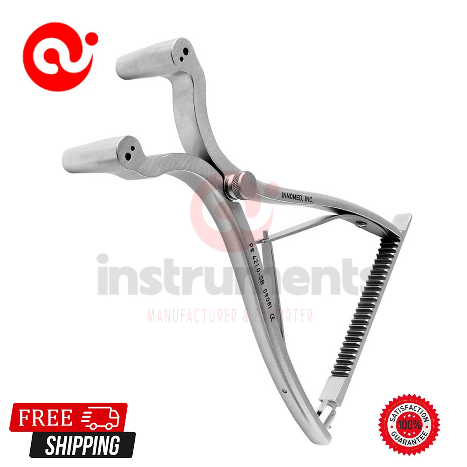 Hintermann Distractor Retractor Bend Style 6″ Orthopedic Surgical Instruments Ai