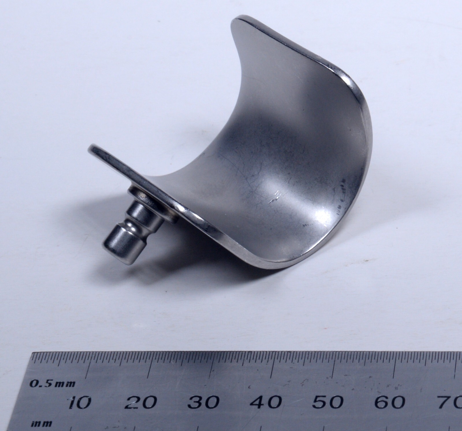 Tiemann #80-7017 Kolbel Retractor Blade 36x36mm Stainless Steel Surgical